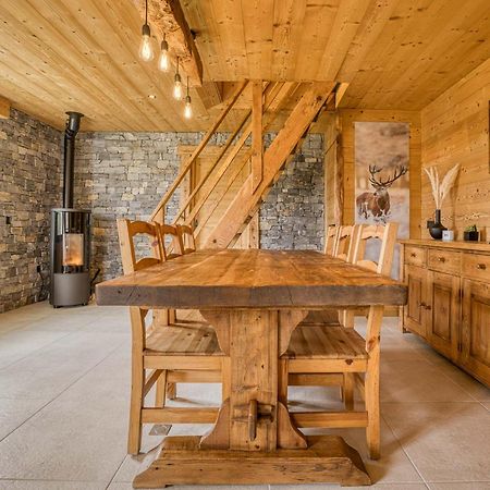 エパニ・メツ・テッシLe Chamois, Chez Le Charpentier D'Antan, La Chaleur Du Bois, Le Calme De La Campagneアパートメント エクステリア 写真