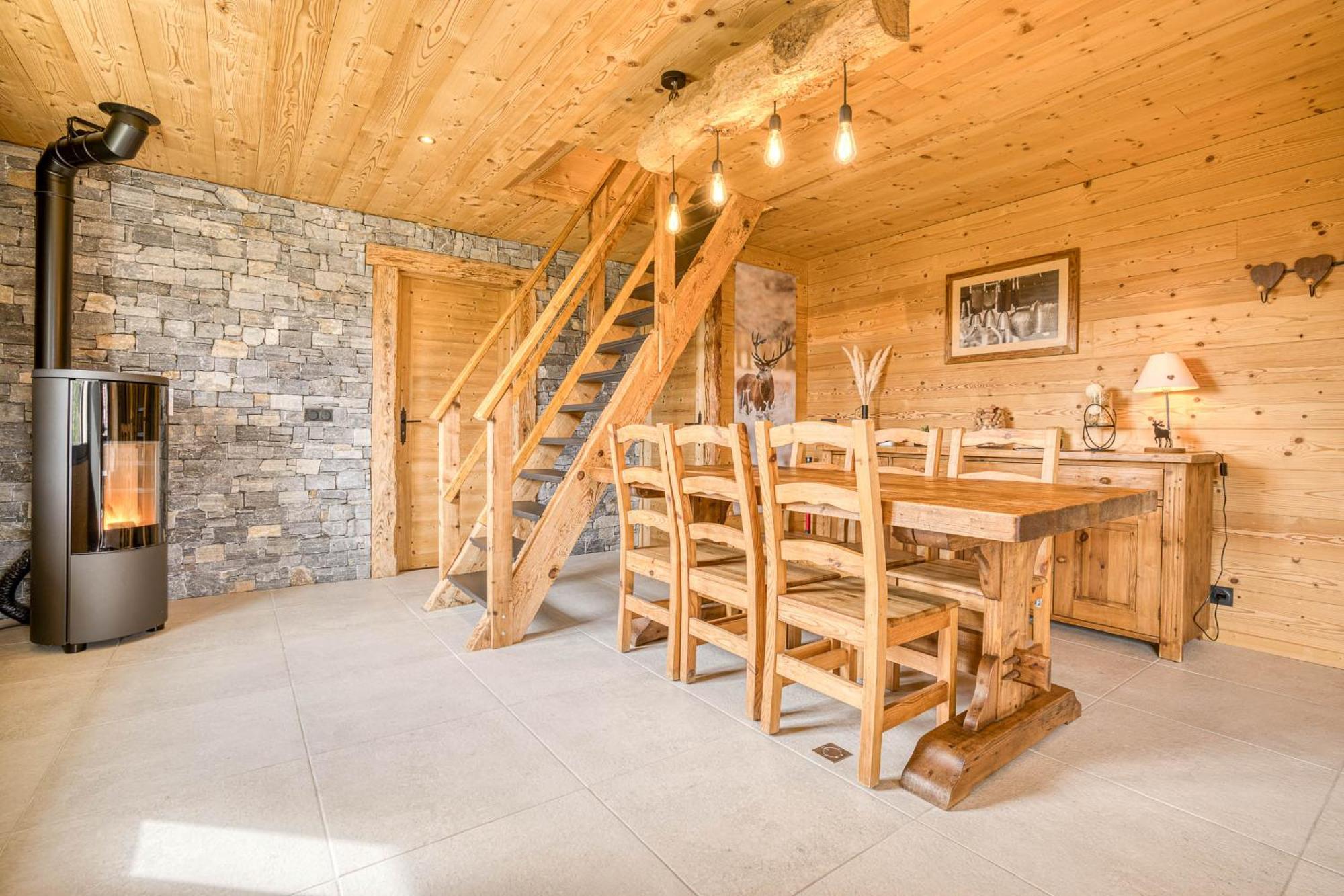 エパニ・メツ・テッシLe Chamois, Chez Le Charpentier D'Antan, La Chaleur Du Bois, Le Calme De La Campagneアパートメント エクステリア 写真