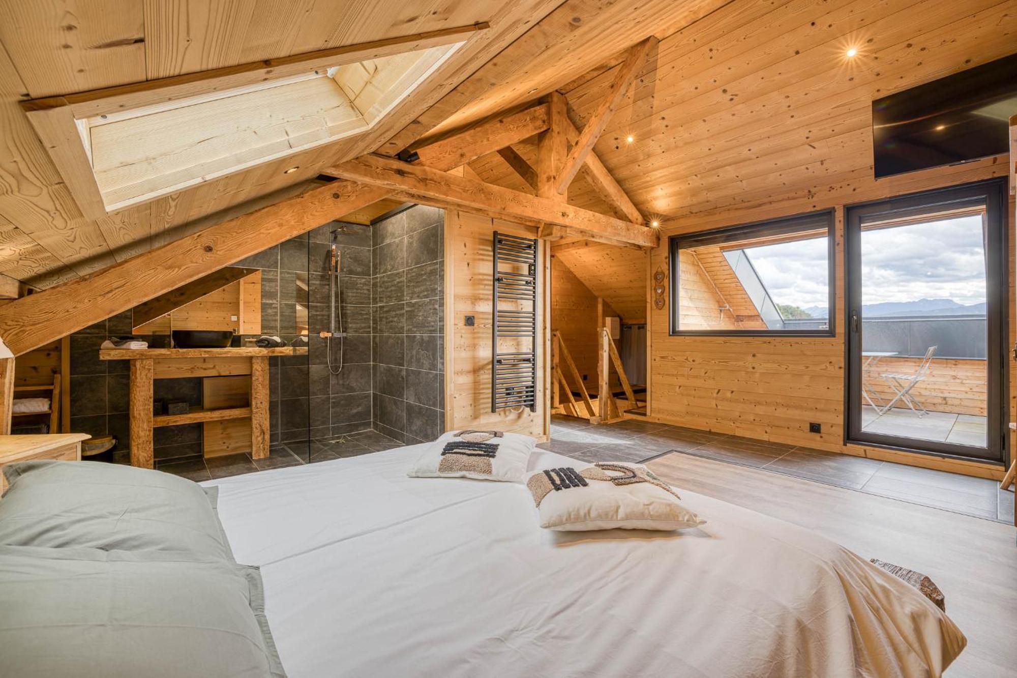 エパニ・メツ・テッシLe Chamois, Chez Le Charpentier D'Antan, La Chaleur Du Bois, Le Calme De La Campagneアパートメント エクステリア 写真
